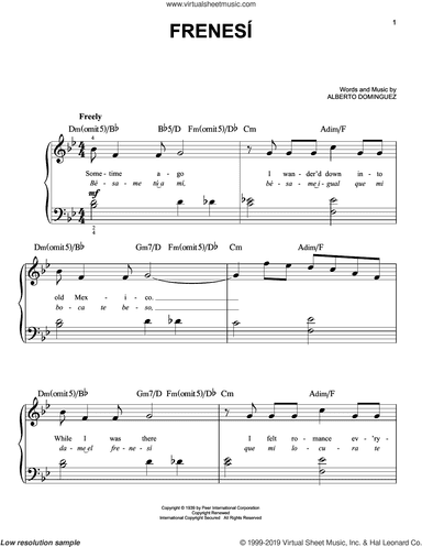 Frenesi, (beginner)