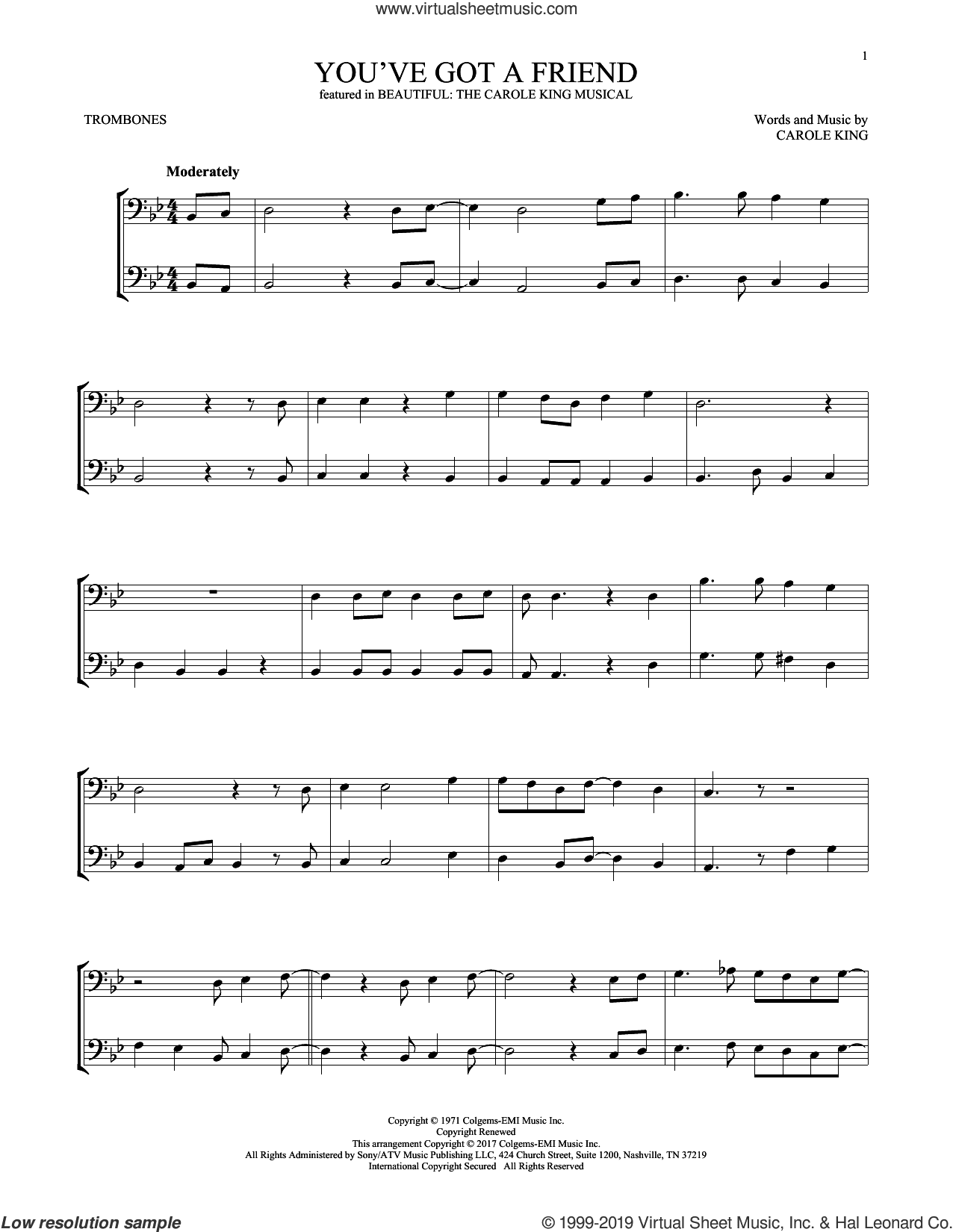 You've Got A Friend (from Beautiful: The Carole King Musical)