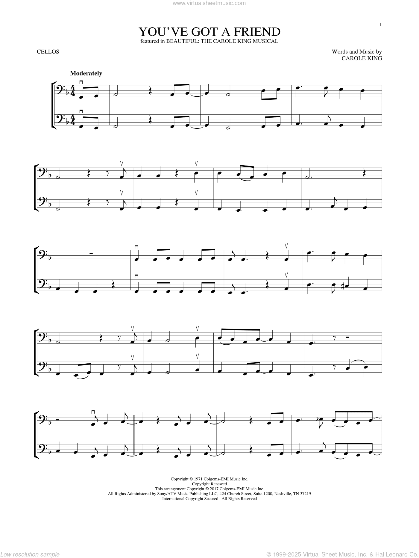 You've Got A Friend (from Beautiful: The Carole King Musical)