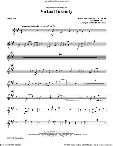 Virtual Insanity (arr. Mark Brymer) (complete set of parts)