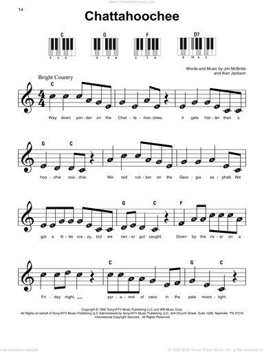 Chattahoochee, (beginner)