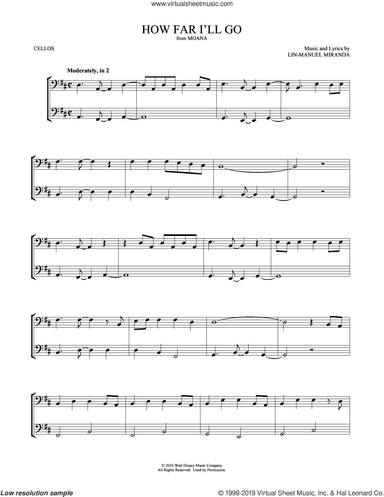 How Far I'll Go (from Moana) (arr. Mark Phillips)