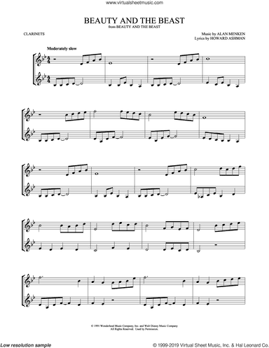 Beauty And The Beast (arr. Mark Phillips)