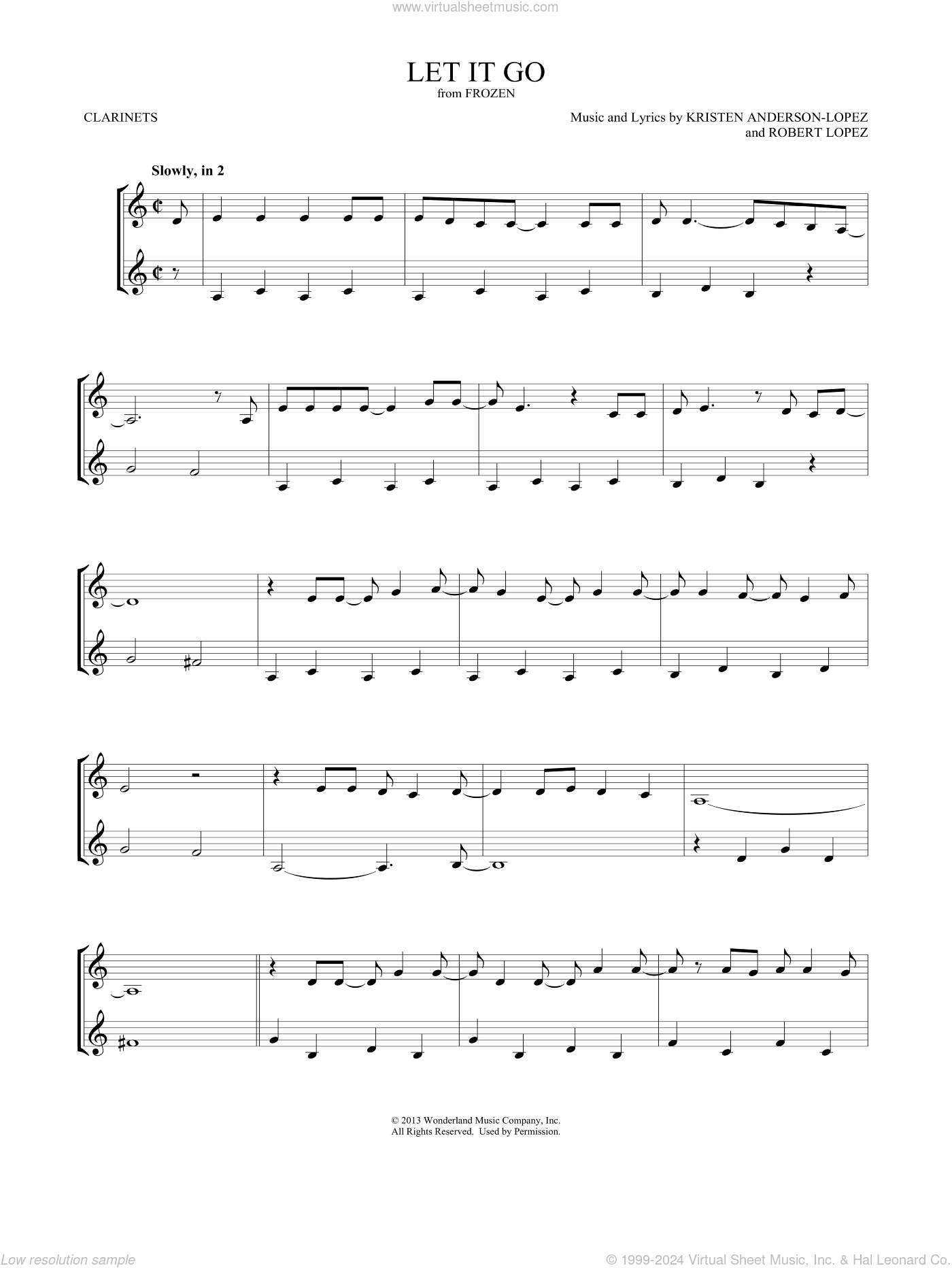 Let It Go (from Frozen)