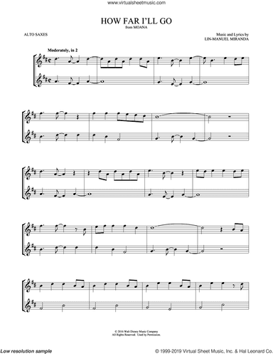 How Far I'll Go (from Moana) (arr. Mark Phillips)