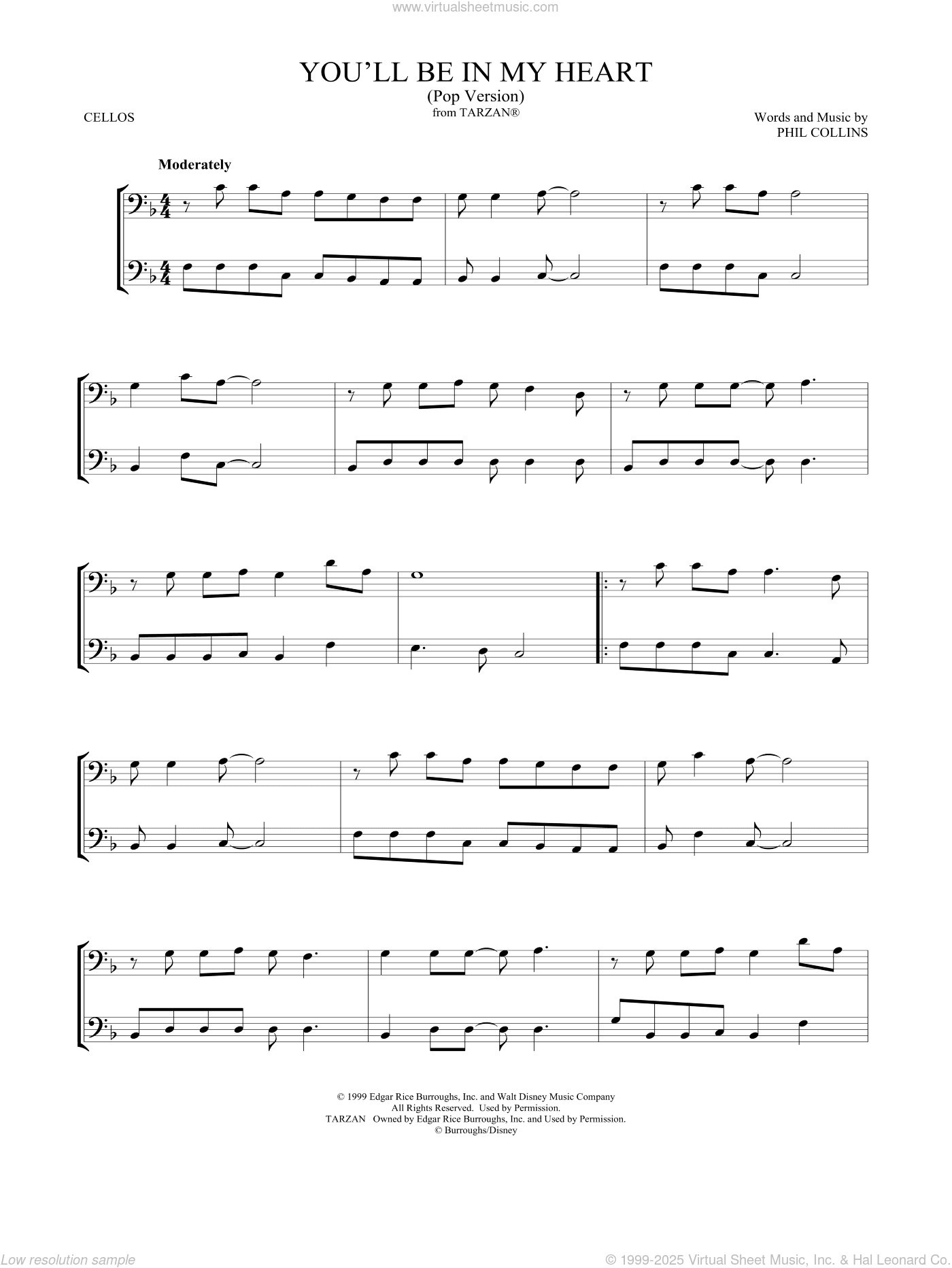 You'll Be In My Heart (Pop Version) (from Tarzan)