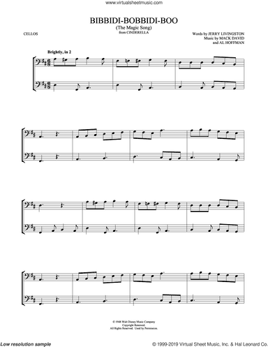 Bibbidi-Bobbidi-Boo (The Magic Song) (from Cinderella) (arr. Mark Phillips)