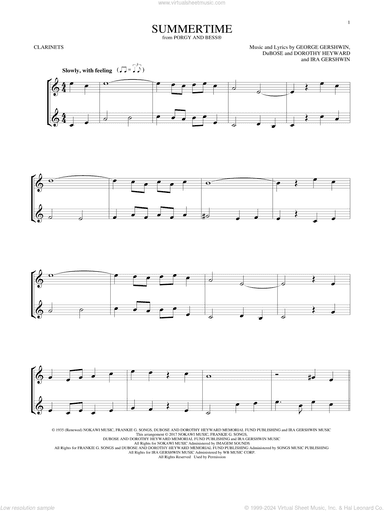 Summertime (from Porgy and Bess)