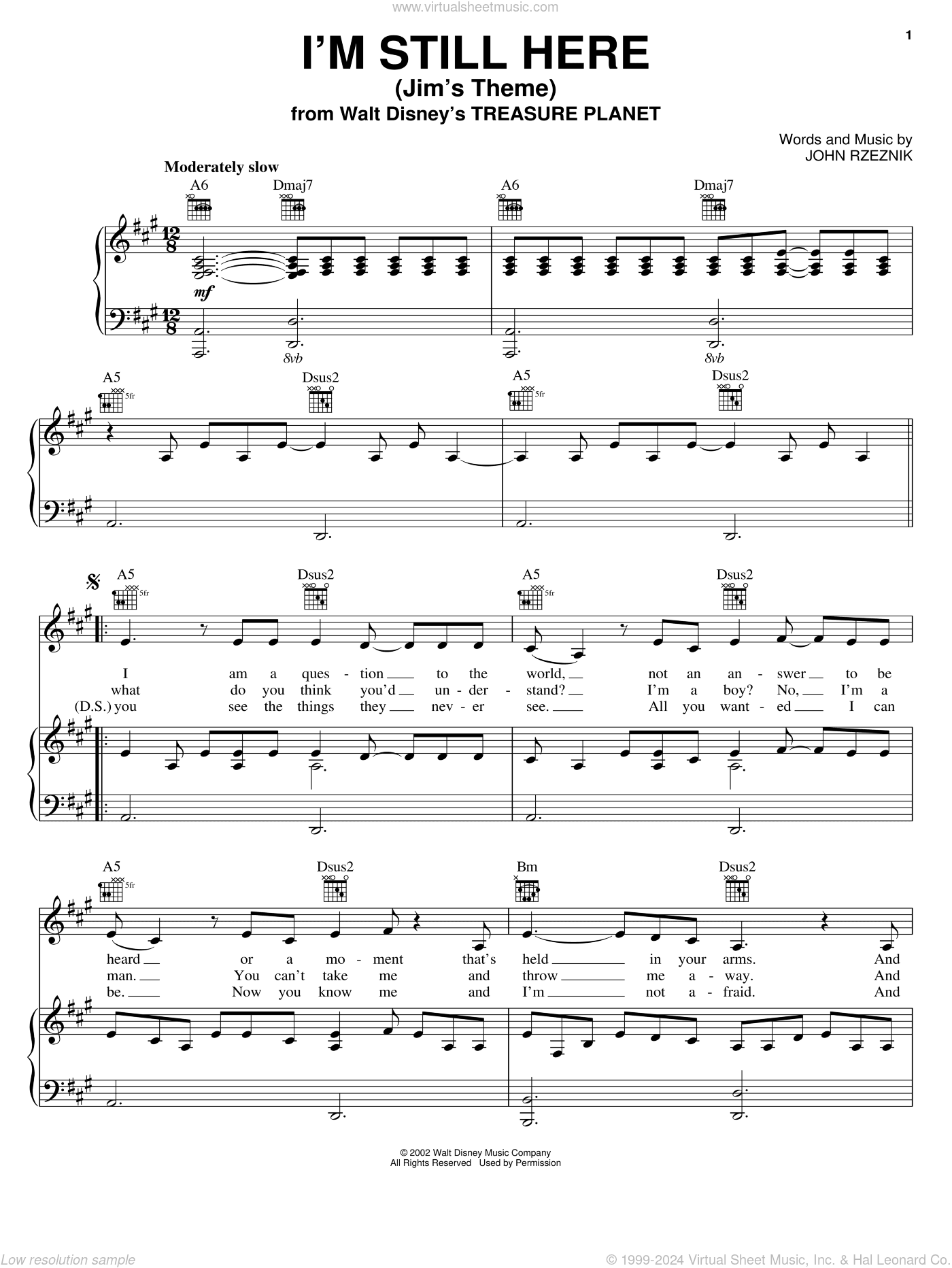 I'm Still Here (Jim's Theme)