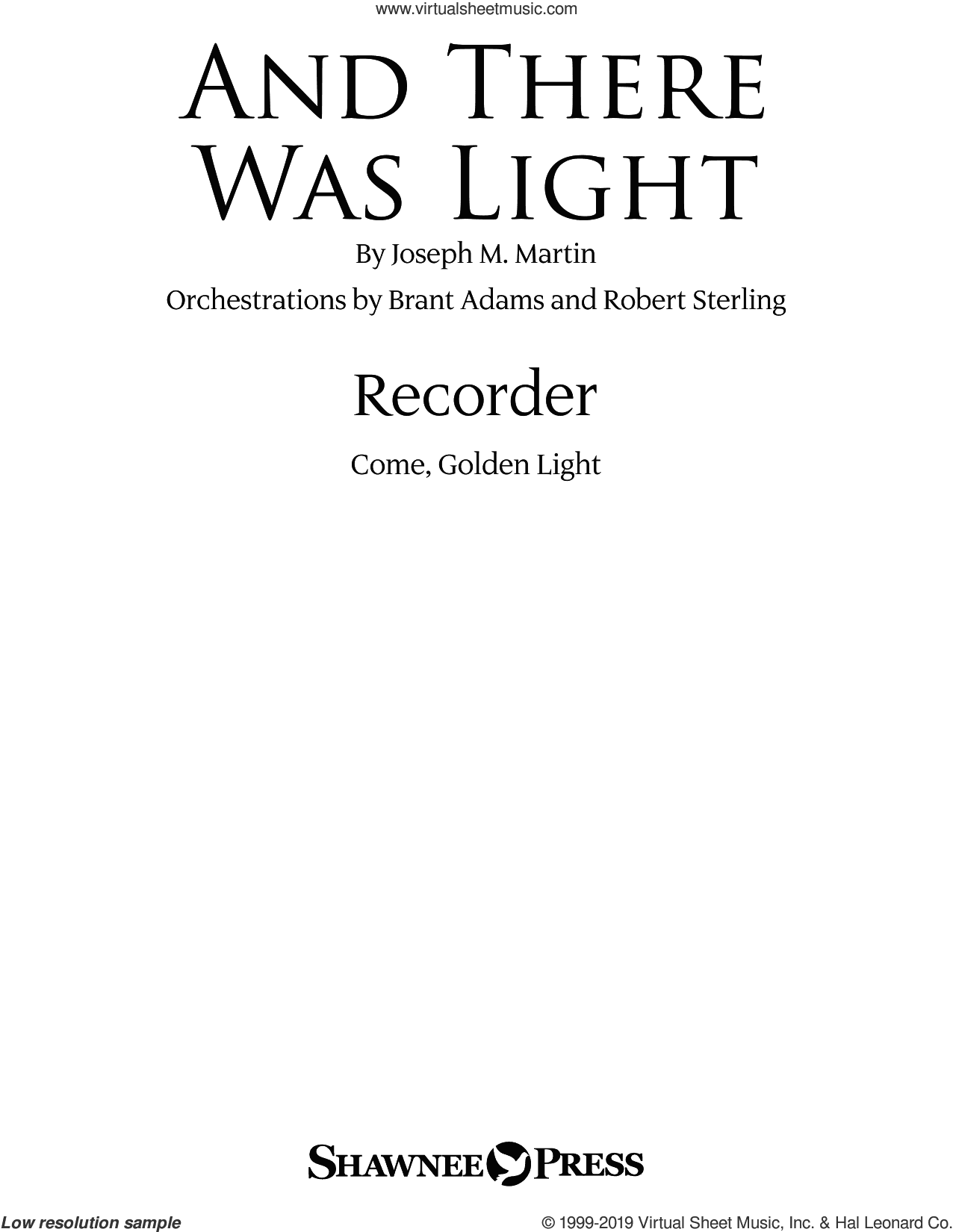 And There Was Light