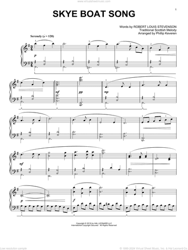Skye Boat Song (arr. Phillip Keveren)