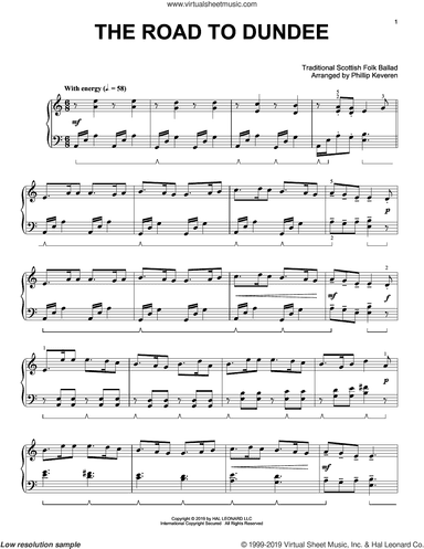The Road To Dundee (arr. Phillip Keveren)