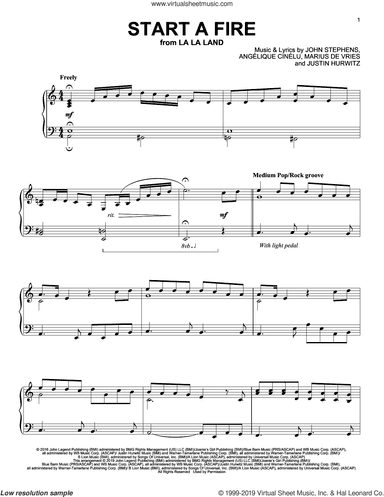 Start A Fire (from La La Land)