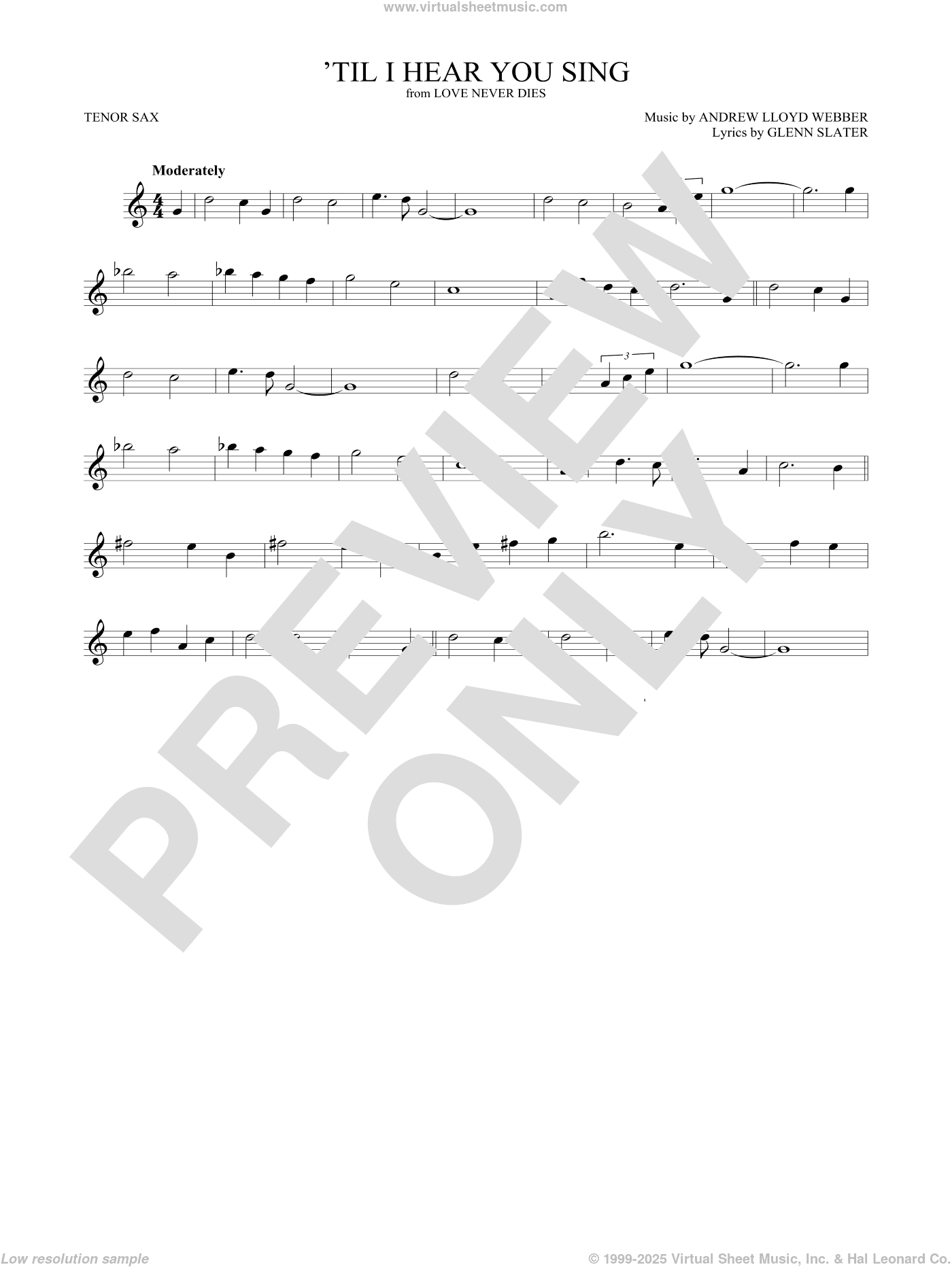 'Til I Hear You Sing (from Love Never Dies)