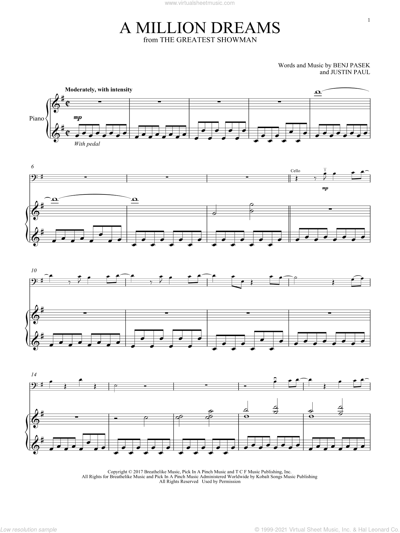 A Million Dreams (from The Greatest Showman)