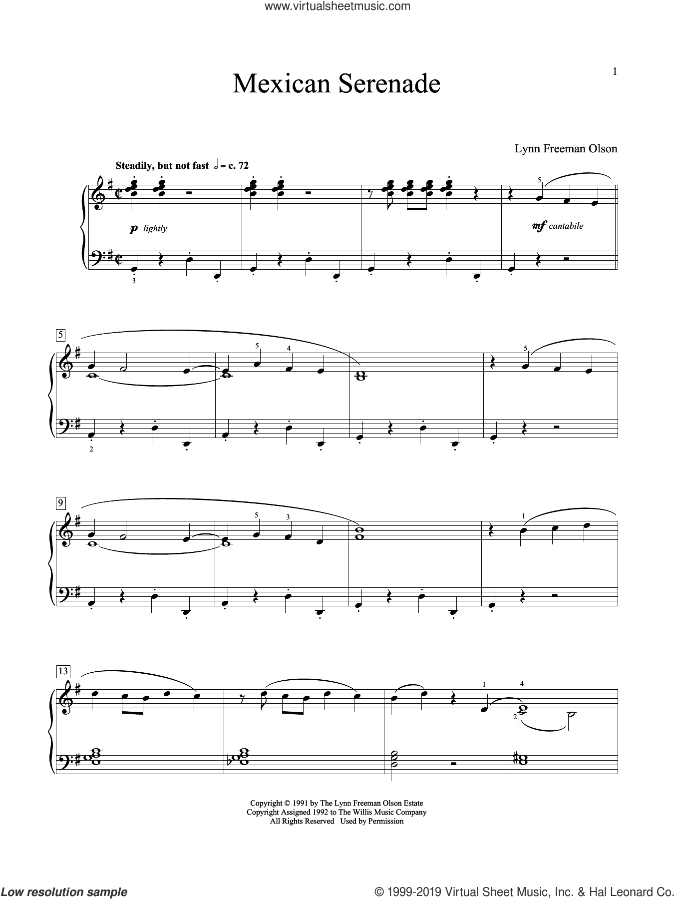 Mexican Serenade