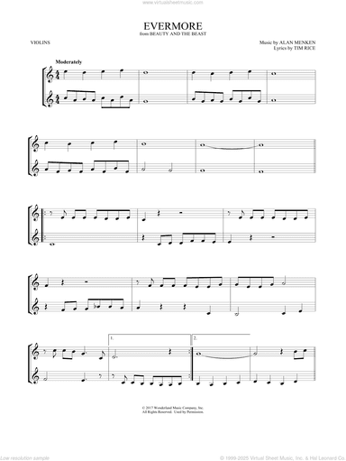 Evermore (from Beauty and the Beast) (arr. Mark Phillips)