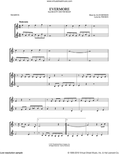 Evermore (from Beauty and the Beast) (arr. Mark Phillips)