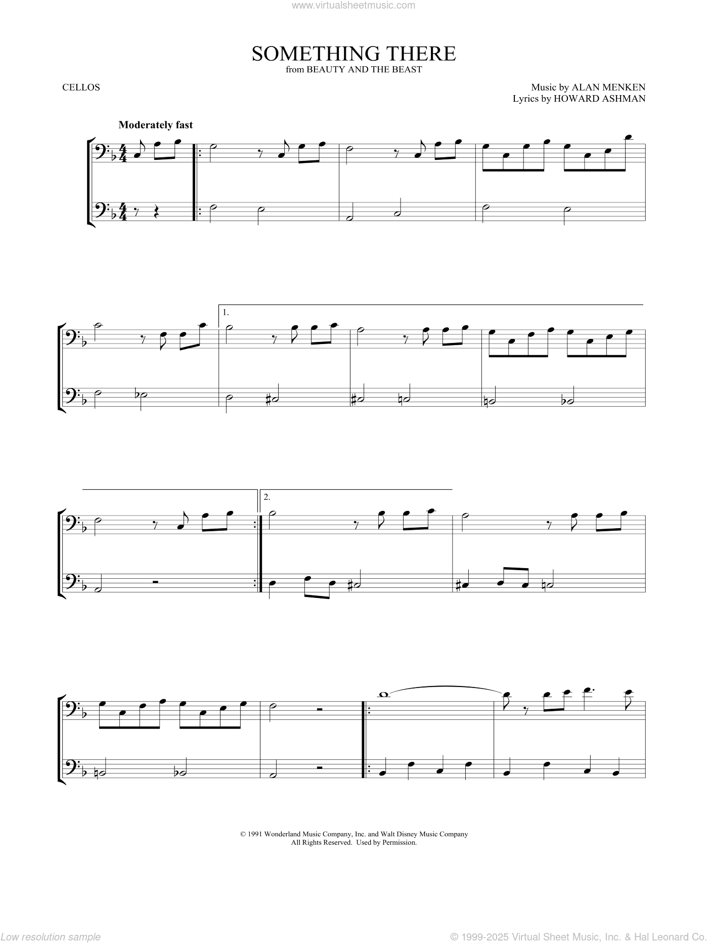 Something There (from Beauty and the Beast) (arr. Mark Phillips)