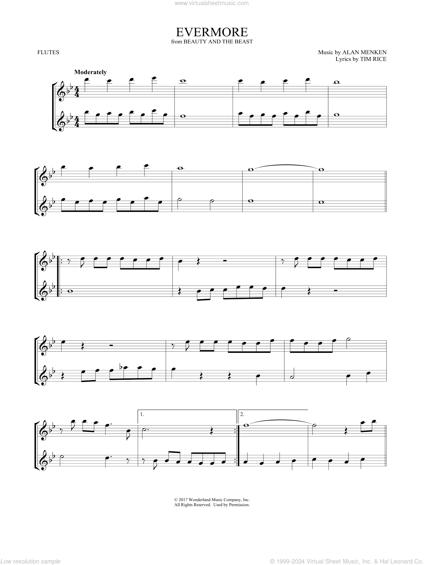 Evermore (from Beauty and the Beast) (arr. Mark Phillips)