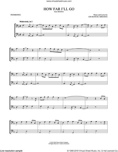 How Far I'll Go (from Moana) (arr. Mark Phillips)