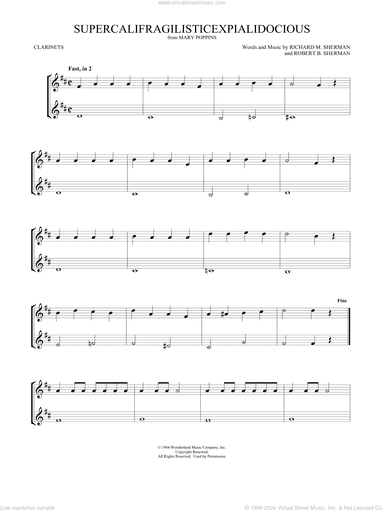 Supercalifragilisticexpialidocious (from Mary Poppins) (arr. Mark Phillips)