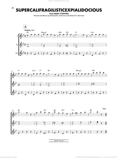 Supercalifragilisticexpialidocious (from Mary Poppins)
