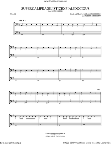 Supercalifragilisticexpialidocious (from Mary Poppins) (arr. Mark Phillips)