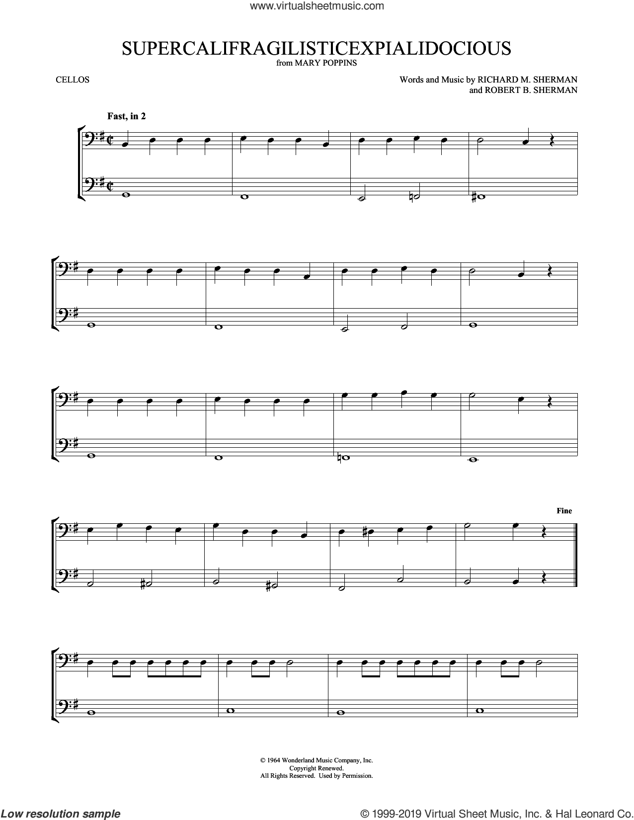 Supercalifragilisticexpialidocious (from Mary Poppins) (arr. Mark Phillips)
