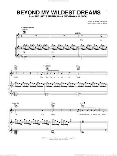 Beyond My Wildest Dreams (from The Little Mermaid Musical)