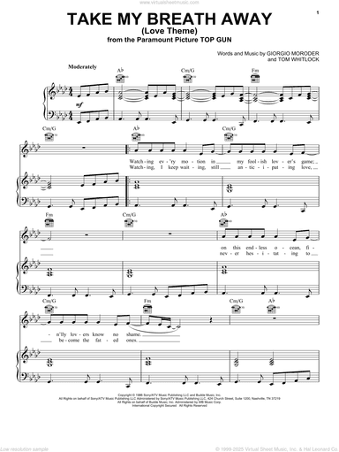 Take My Breath Away (Love Theme) (from Top Gun)