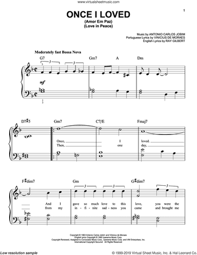 Once I Loved (Amor Em Paz) (Love In Peace)