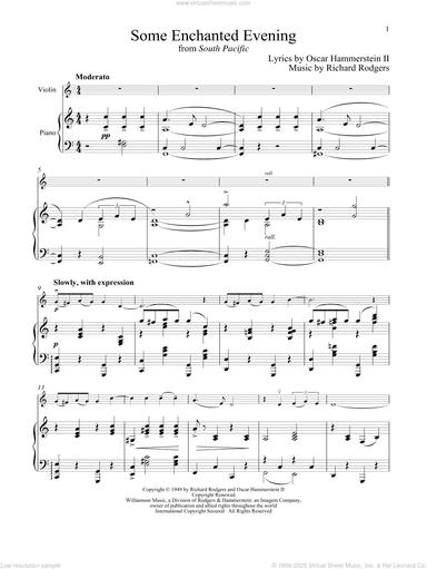 Some Enchanted Evening (from South Pacific)