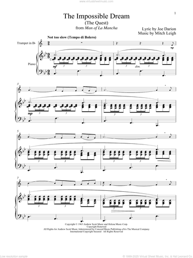 The Impossible Dream (The Quest) (from Man Of La Mancha)
