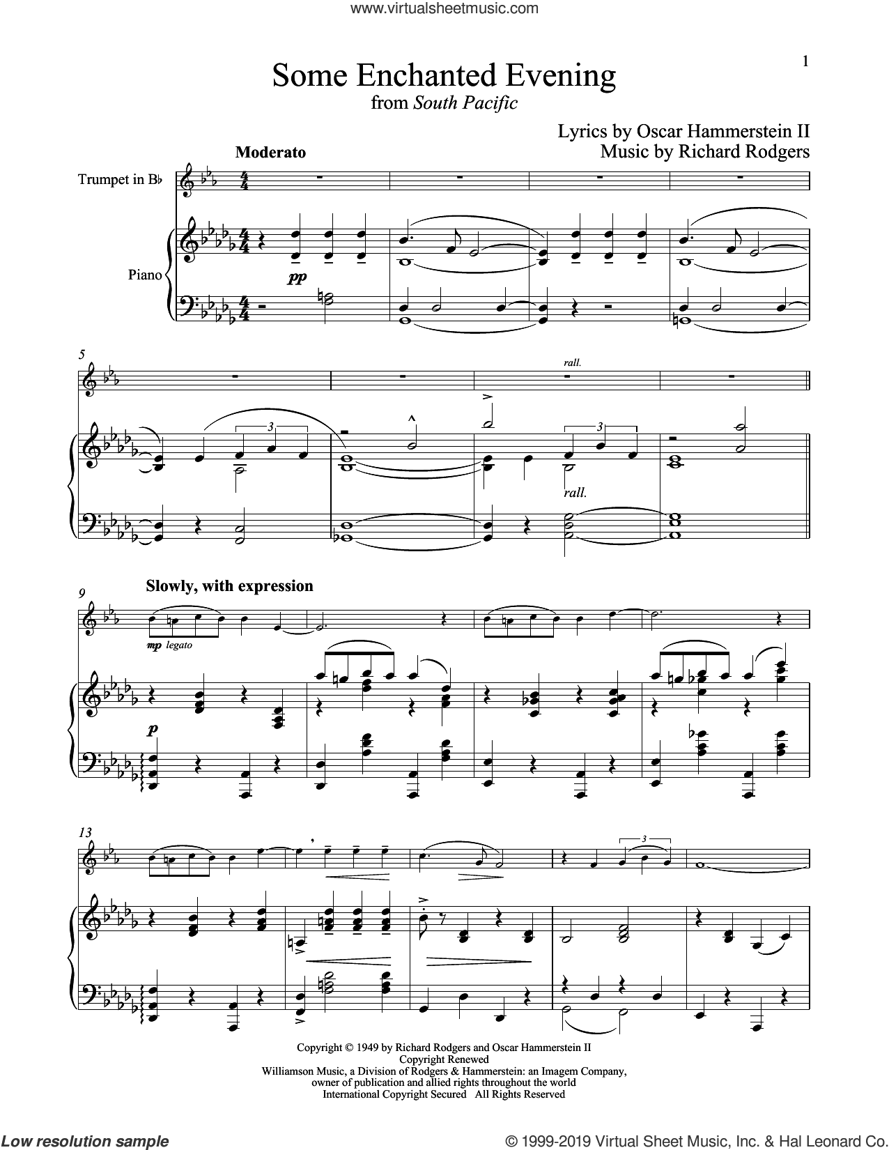 Some Enchanted Evening (from South Pacific)