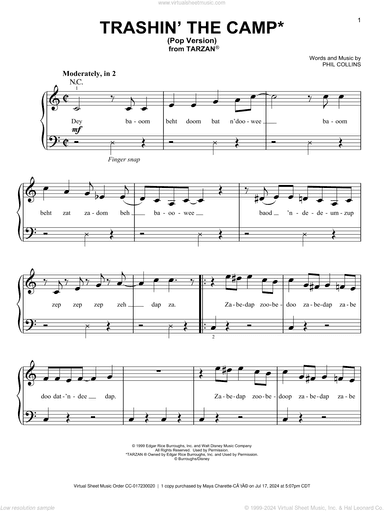 Trashin' The Camp (Pop Version) (from Tarzan)