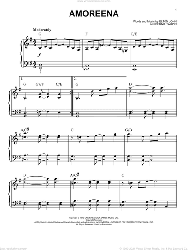 Amoreena (from Rocketman)