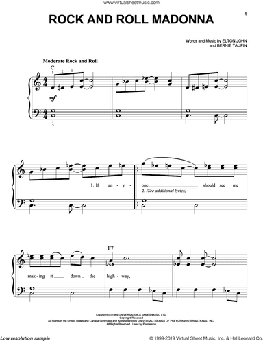 Rock And Roll Madonna (from Rocketman)