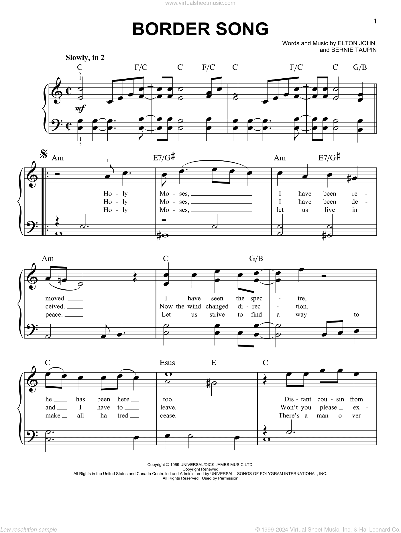 Border Song (from Rocketman)