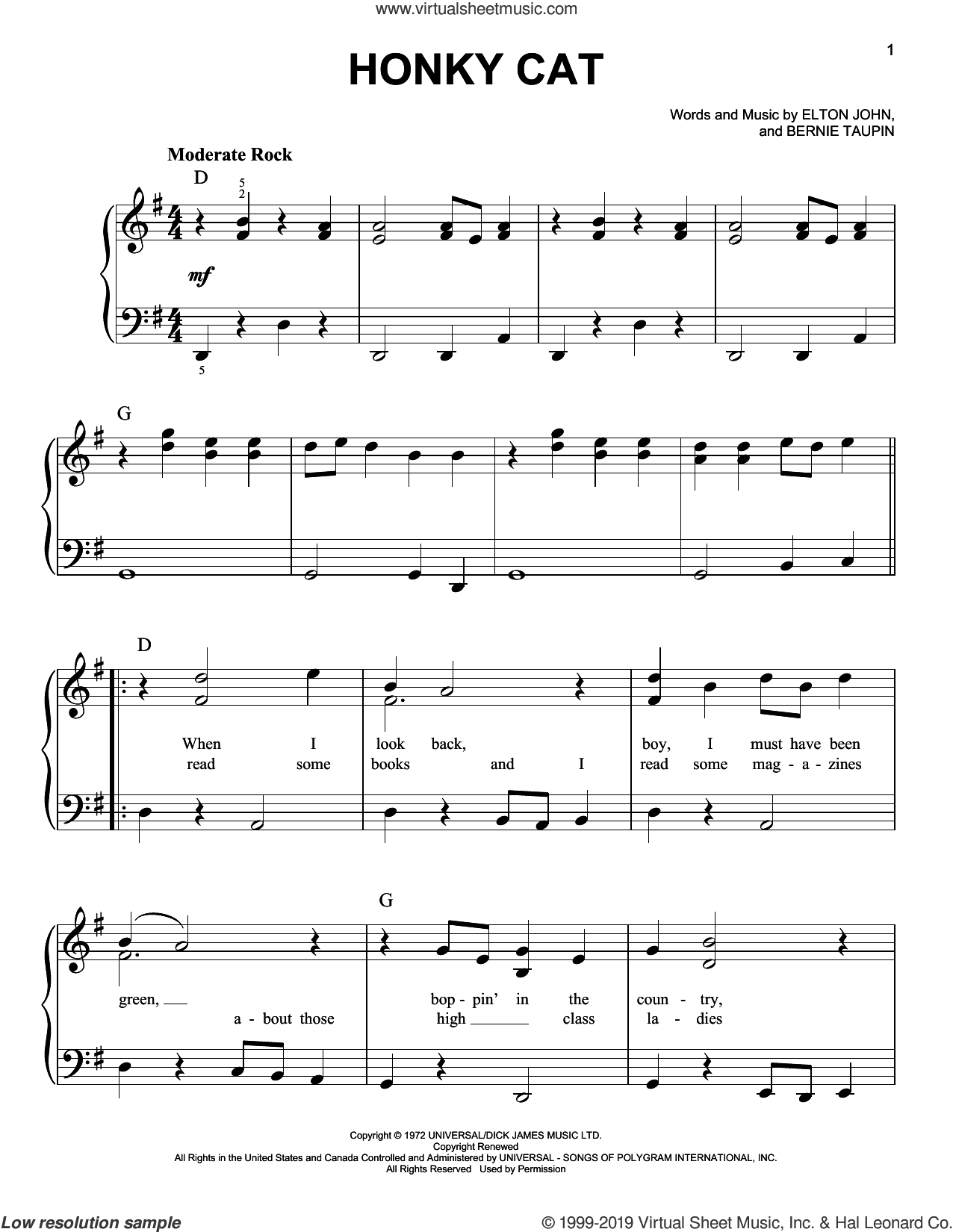 Honky Cat (from Rocketman)