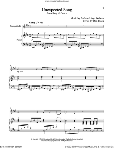 Unexpected Song (from Song and Dance)
