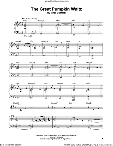 The Great Pumpkin Waltz
