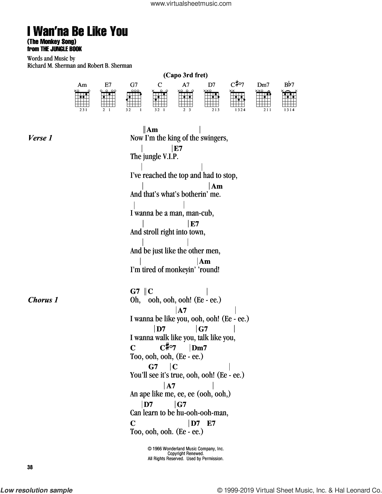 I Wan'na Be Like You (The Monkey Song) (from The Jungle Book)