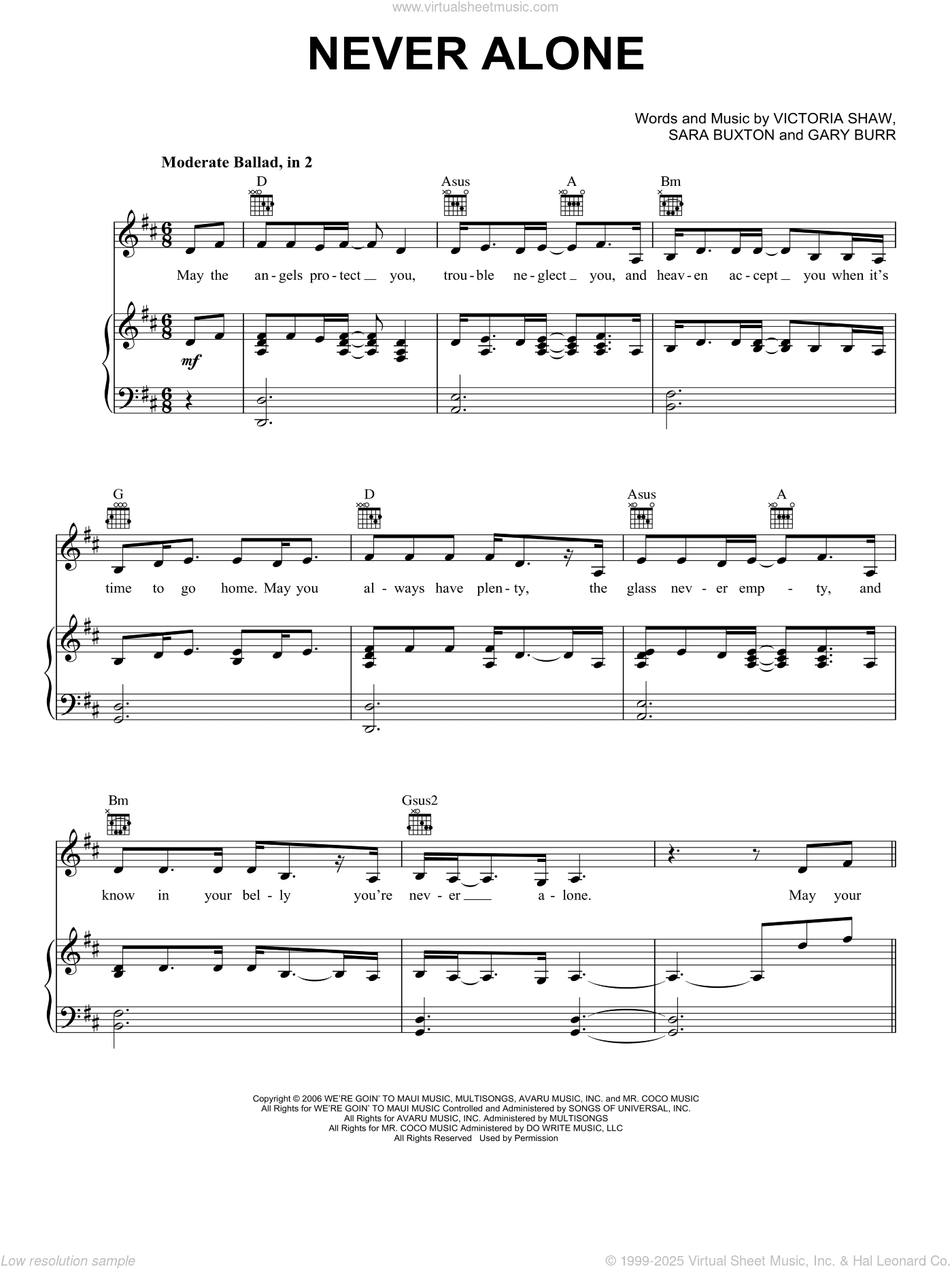 Never Alone (feat. Lady A)