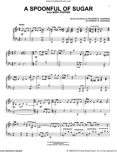 A Spoonful Of Sugar (from Mary Poppins)