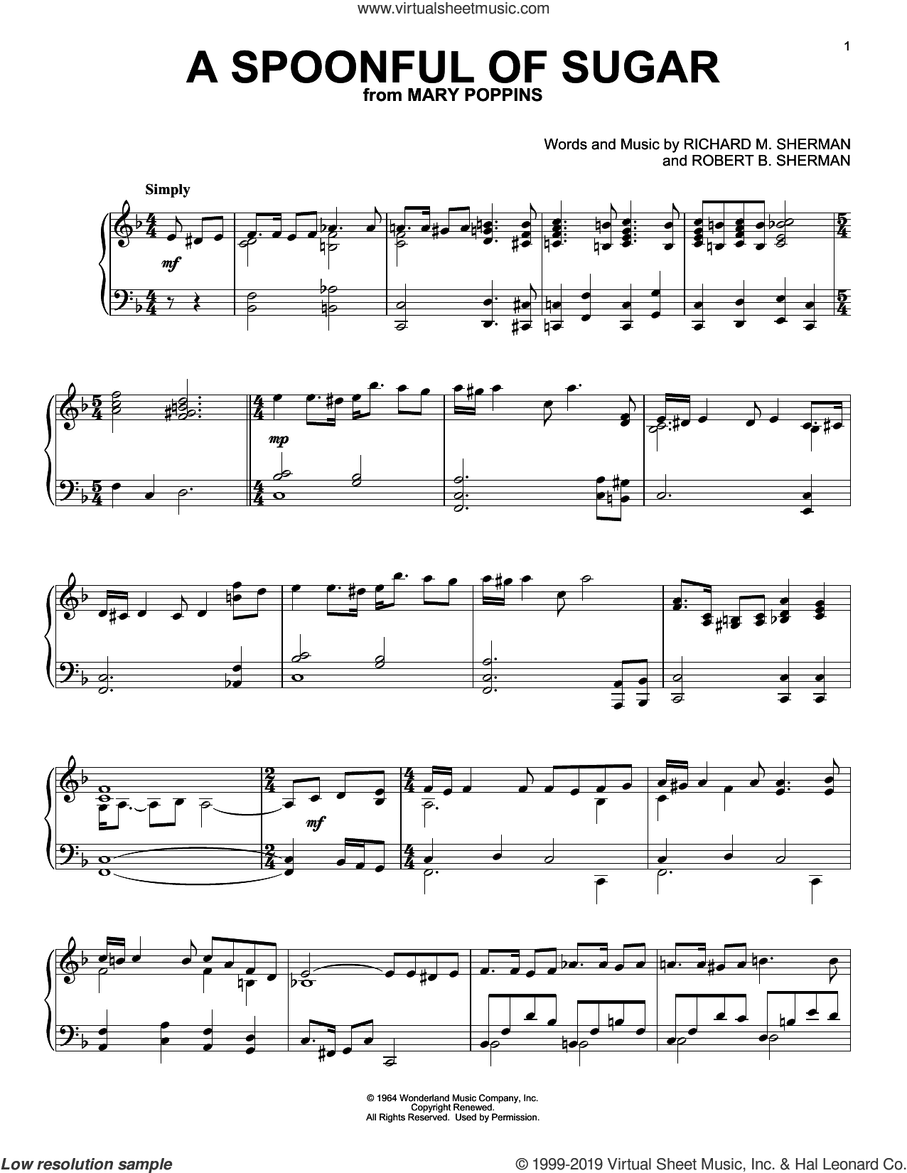 A Spoonful Of Sugar (from Mary Poppins)