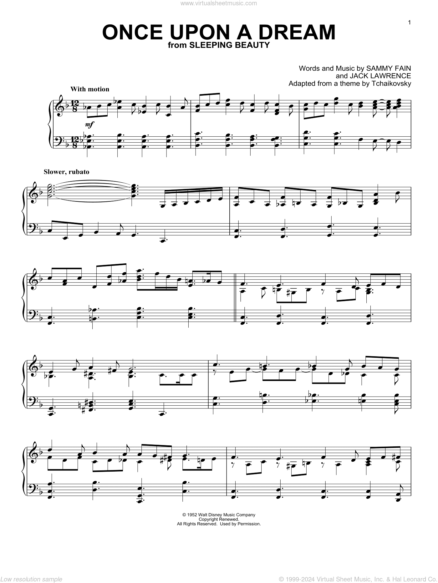 Once Upon A Dream (from Sleeping Beauty)