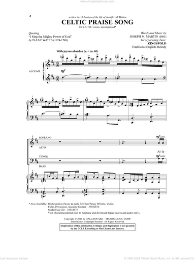 Celtic Praise Song