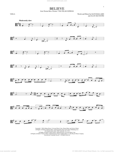 Believe (from The Polar Express)