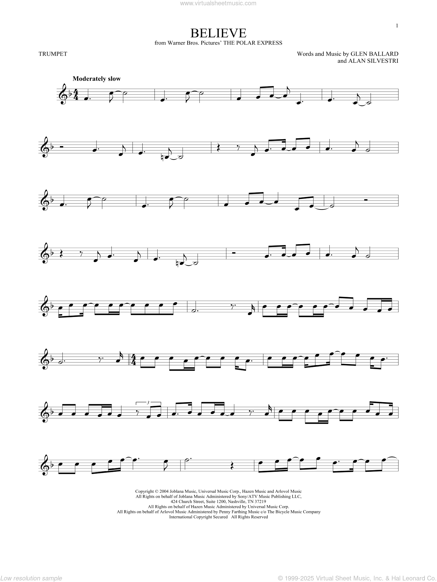 Believe (from The Polar Express)